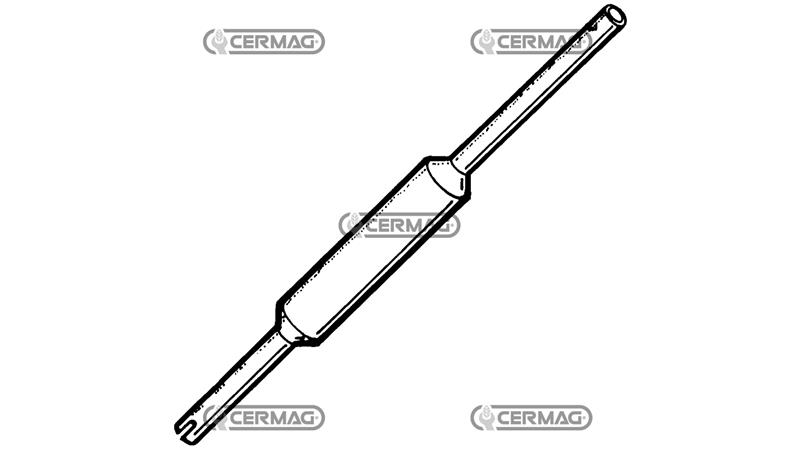 DUŠILEC MASSEY FERGUSON FI 55 MM - DOLŽINE 1385 MM