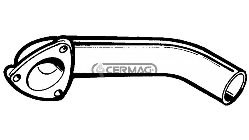 RAZŠIRJEN KOLENSKI KONEKTOR ZA DUŠILEC ZA TRAKTOR LANDINI