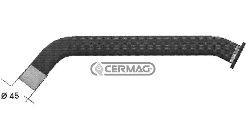 IZPUŠNA CEV PODVOZJA FI 45 MM OEM - 5011641