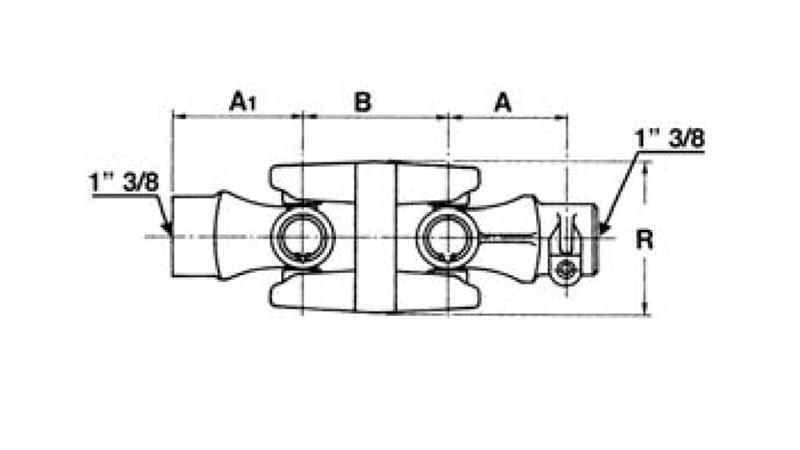 DVOJNI ZGLOB    ZA KARDANE kat. 4  