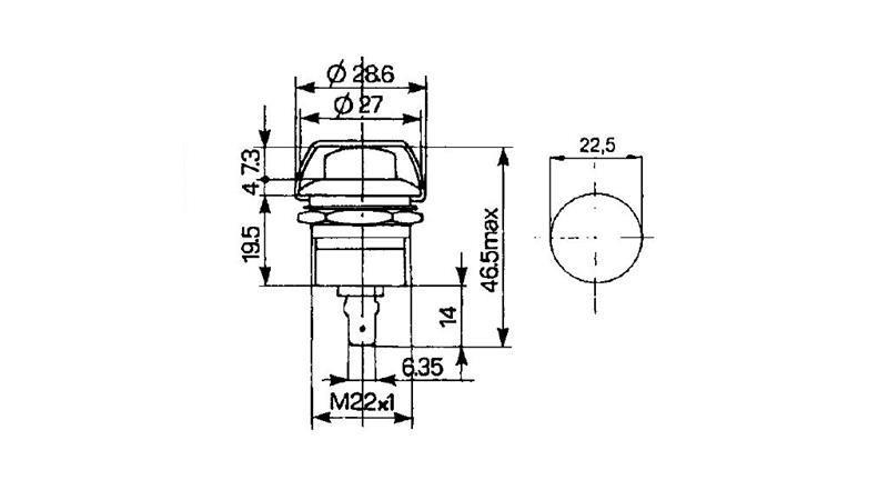 TIPKA ZA START ZA FIAT IN NEW HOLLAND