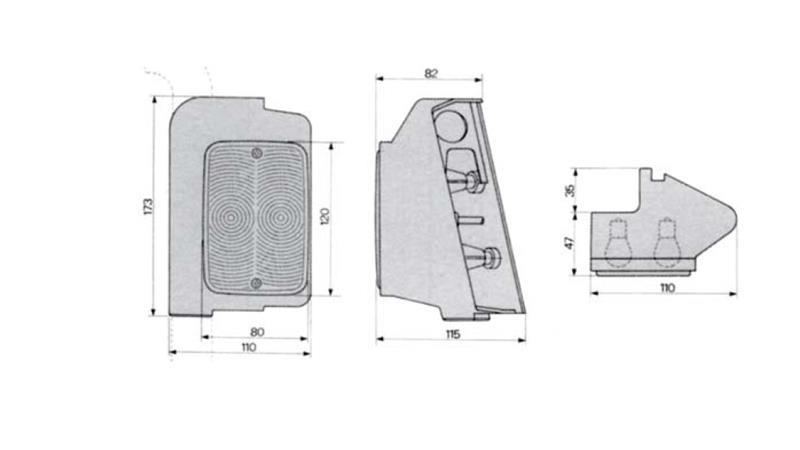  ŽAROMET   SPREDNJI DESNI ZA FIAT KABINO  