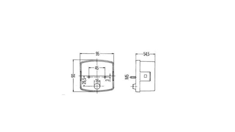 POZICIJSKA LUČ SPREDNJA LEVA