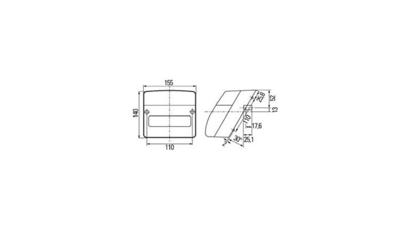 KOMBINIRANA LUČ ZADNJA DESNA