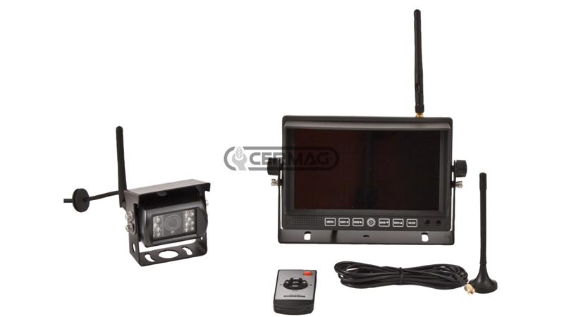 KOMPLET VIDEO BREZŽIČNE KAMERE 12-24 V Z 1 KAMERO