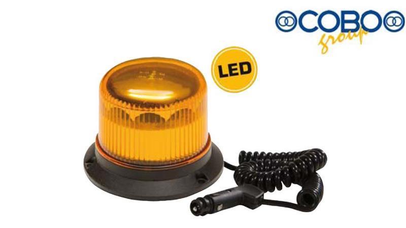 ROTACIJSKA LUČ<br><b><small> LED 12/24V Z ROTIRAJOČO MAGNETNO BAZO</small></b