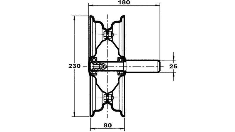 PLATIŠČE Z OSJO 2,50x8