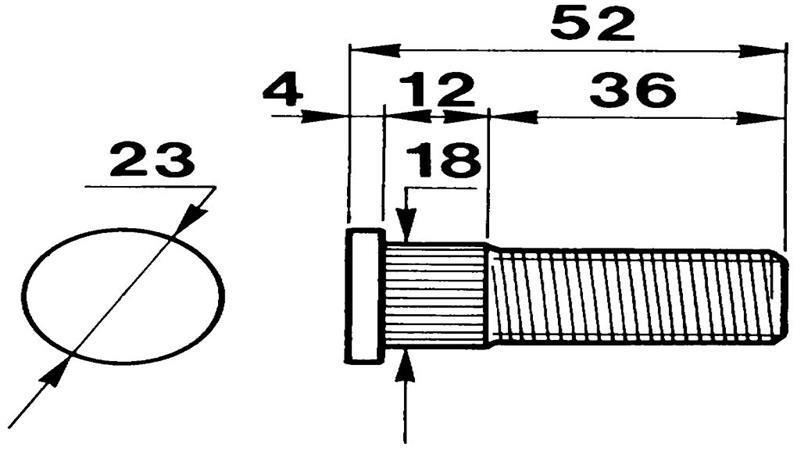 VIJAK  M16x1,5 (5kom)