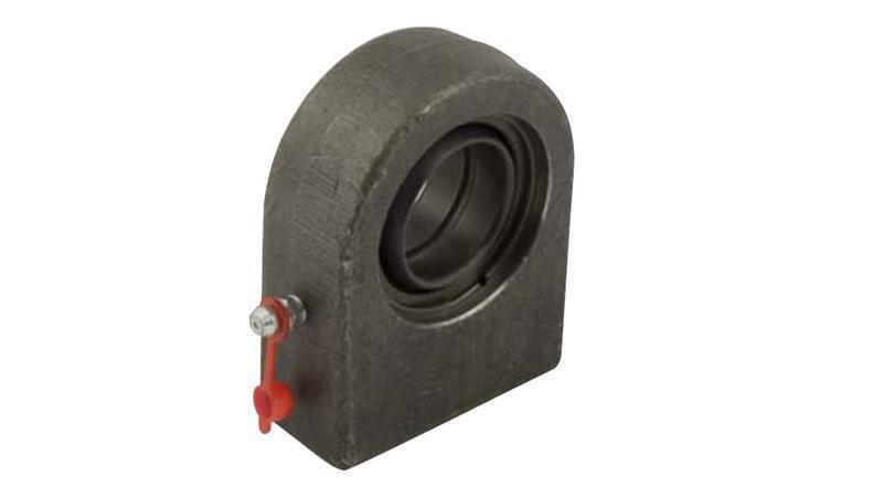 VARILNI OČESNI LEŽAJ Z NASTAVKOM - PLOŠČATI fi 25/45