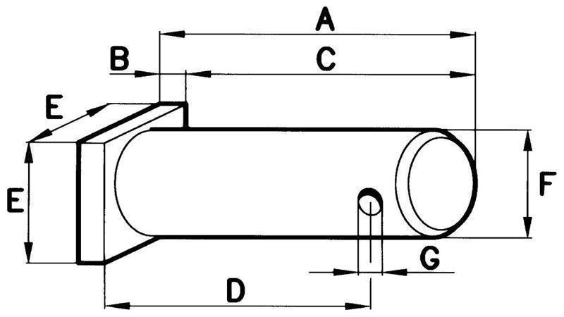 VARILNI KLIN Z MALO PLOŠČO fi 18
