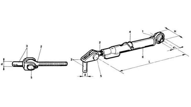 TRAKTORSKA POTEZNICA FIAT - NEW HOLLAND CBM 480 ORGI. koda 5109518