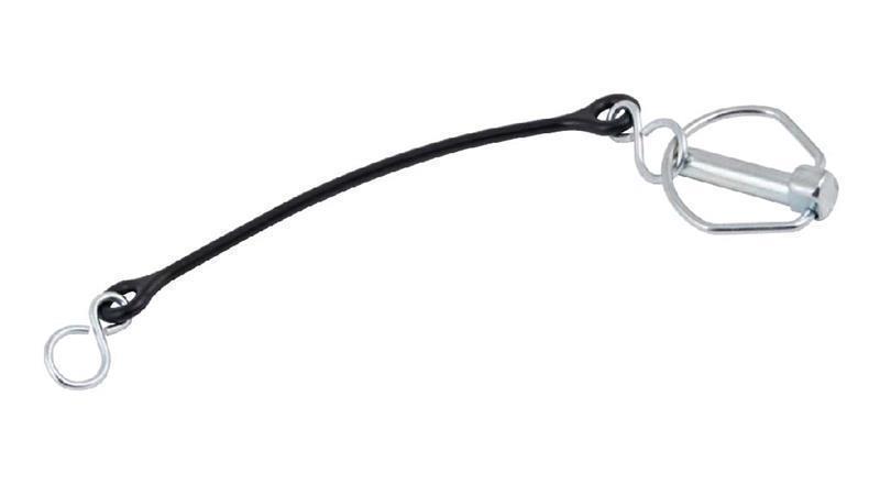 VAROVALNA SPONA Z GUMJASTIM TRAKOM fi 10 (20kom)