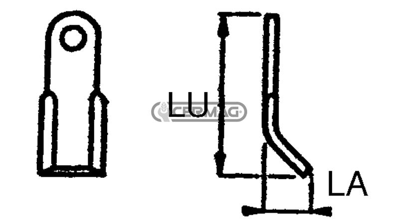 NOŽ PROCOMAS 48x125