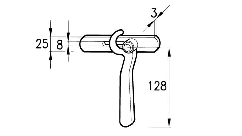 ZUNANJI NAPENJALEC VERIGE DESNI