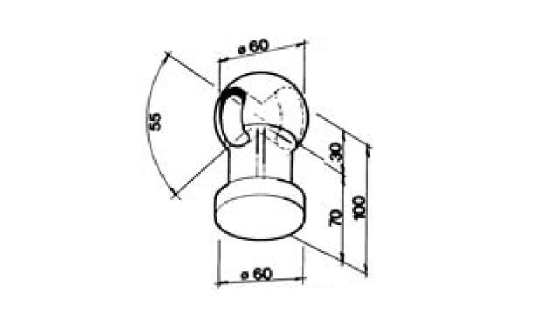 KROGLA KIPER KESONA fi 60 ZADNJA DESNA
