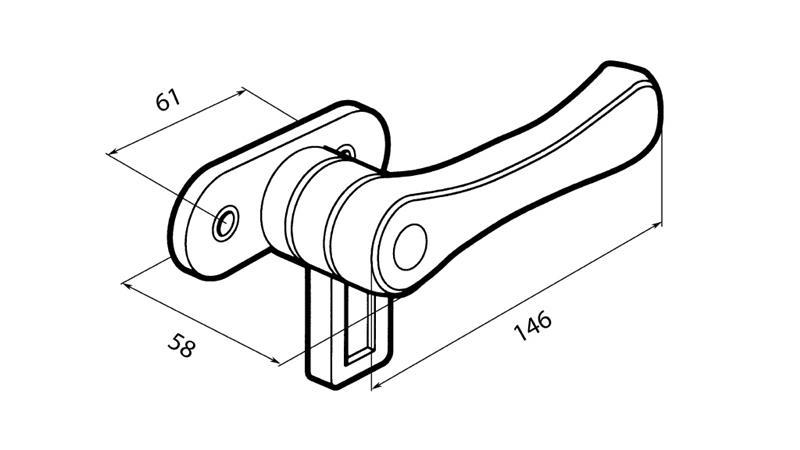 ZAPIRALO ZA OKNO DESNO
