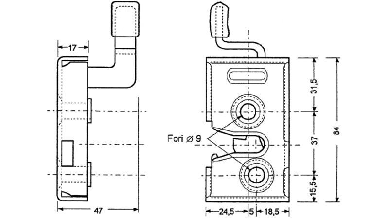 UNIVERZALNA KLJUČAVNICA    DESNA  