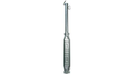 IZPUŠNI DUŠILEC IZ TITANOVEGA JEKLA PREVLEČEN Z ALUMINIJEM-RAVNI FI 46 MM
