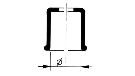 OBJEMKA ZA ZAŠČITO PLETENICE  fi 13 mm (25kom)