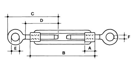 NAPENJALEC    Z OKROGLIMI UŠESI M6  