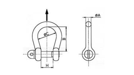 VERIŽNI ČLEN Z VIJAKOM    1000kg   
