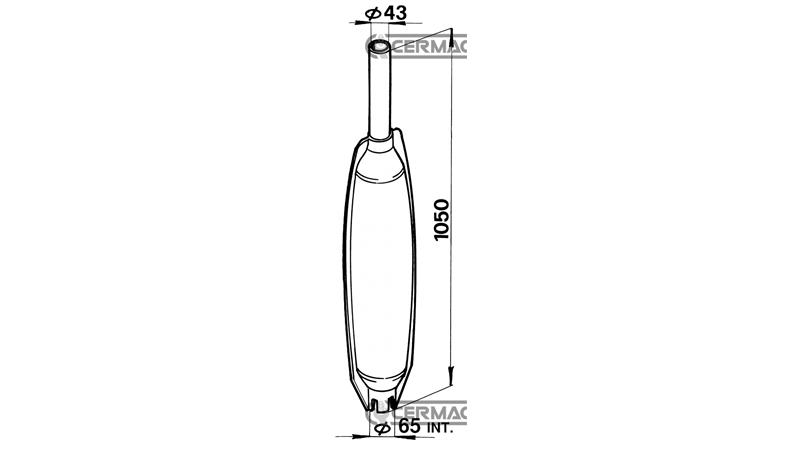 DUŠILEC SAME OEM - 25556303/20/30