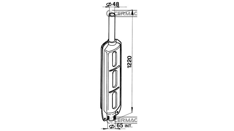 DUŠILEC SAME OEM - 17056303