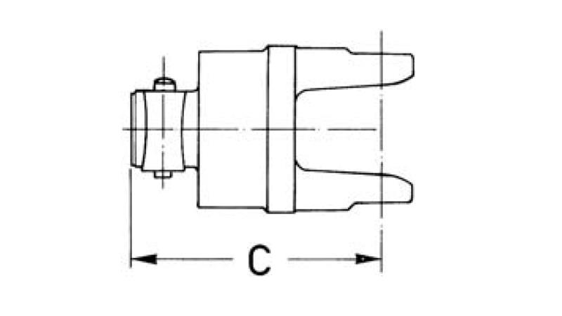 PROSTOTEKOČE VILICE 1 3/8” Z.6    kat. 10  