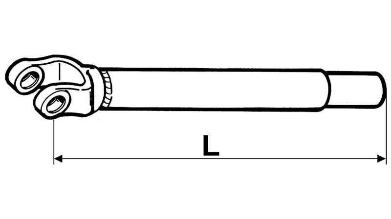 VILICA ZA REBRASTO CEV     kat. 6 dolžine 460mm   