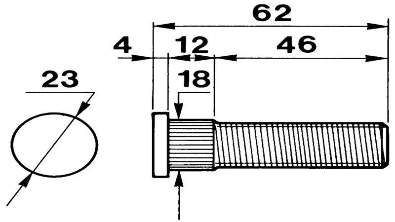 VIJAK  M16x1,5 (5kom)