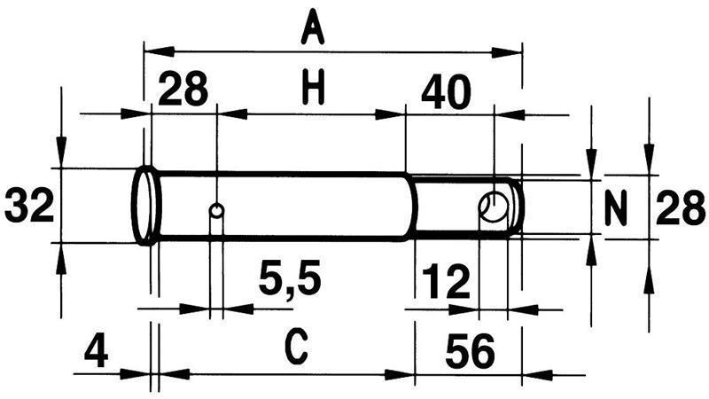 VGRADNI KLIN    ZA FIAT koda 4954461  