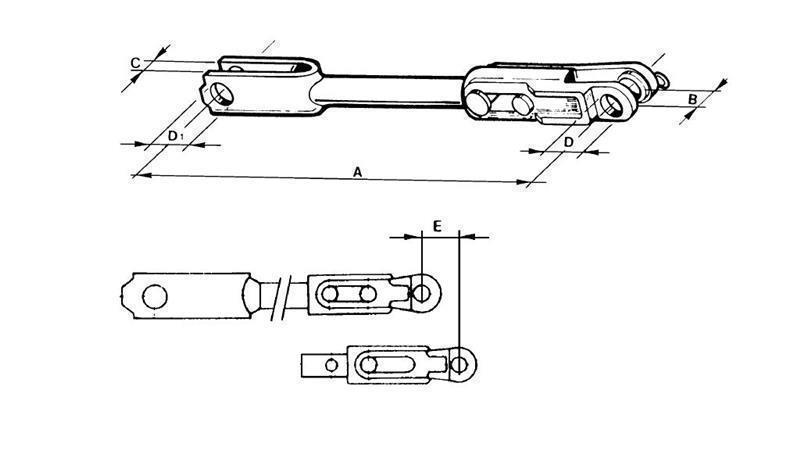 DVIŽNA ROKA ZA TRAKTOR HIDRAVLIČNA     FIAT 411 375 - 410 mm  