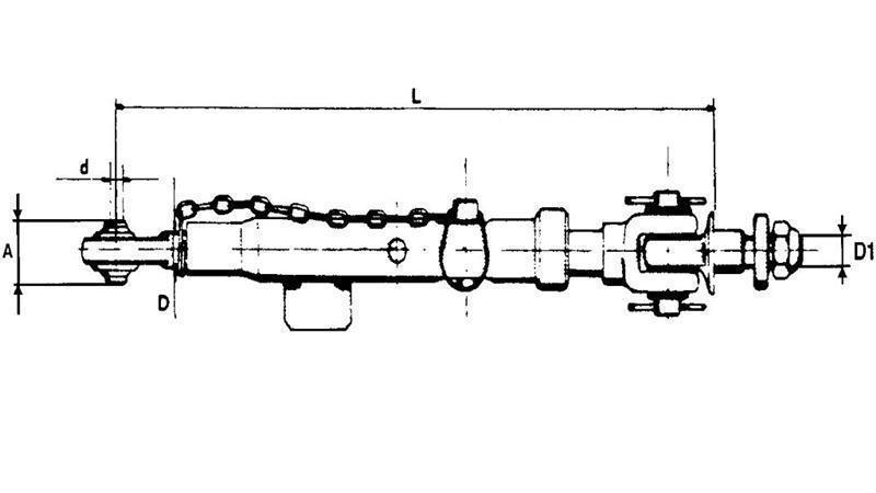 ZGLOBNA TRAKTORSKA POTEZNICA    CBM 570   670  