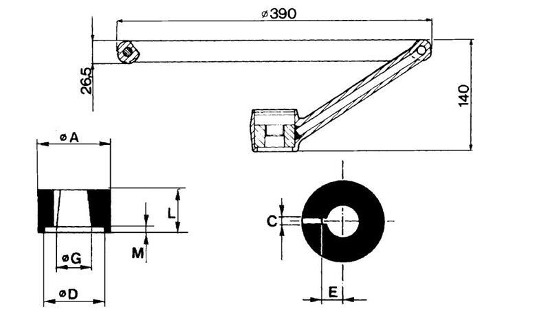 VOLANSKI OBROČ fi 390    CARRARO ANTONIO-GOLDONI-LANDINI  