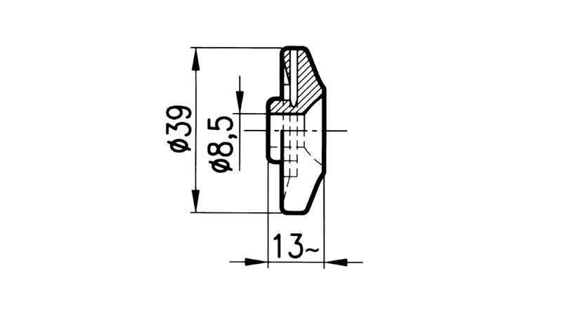 ZAŠČITA PRED IZGOREVANJEM O F. 8,5 (5kom)