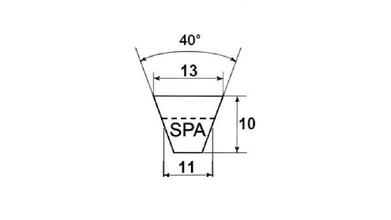 ZOBATI KLINASTI JERMEN    SPAX 1157  