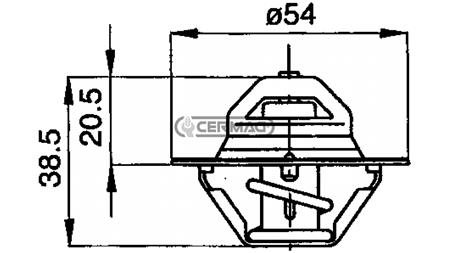 TERMOSTAT ZA MOTOR