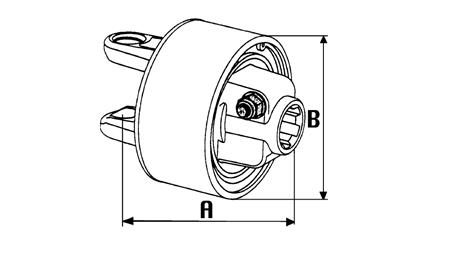 MEHANSKI OMEJEVALNIK    1” 3/4 Z20 ZA KARDANE kat. 10  