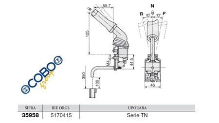 VOLANSKA ROČICA    FIAT - NEW HOLLAND Serije TN  