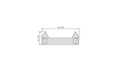 KOMPLET  ZA MALE KMETIJSKE PRIKOLICE 750mm