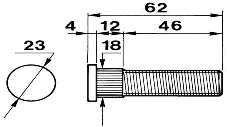 VIJAK  M16x1,5 (5kom)