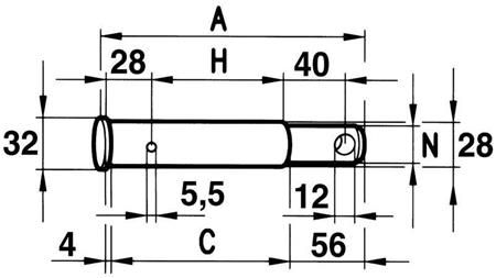 VGRADNI KLIN    ZA FIAT koda 54954462  