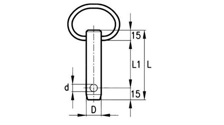 VAROVALNI KLIN    fi 25 /180 mm  