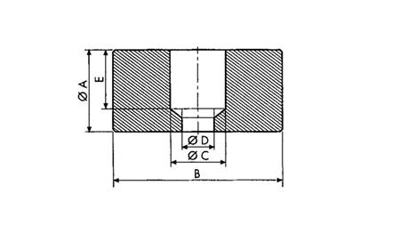 PRIKLJUČEK ZA PLETENICO 2,5/3mm (50kom)