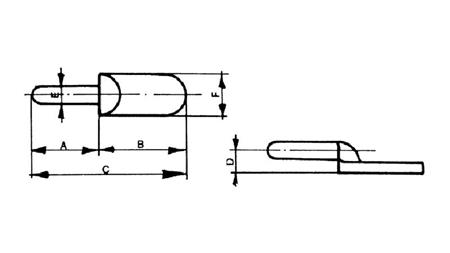 ZATIČ C-100 mm (5kom)