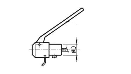 VARNOSTNA ROČKA ZA BENCINSKI MOTOR    fi 22 mm  