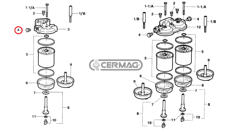 POKROVČEK M14x1,5 (5kom)