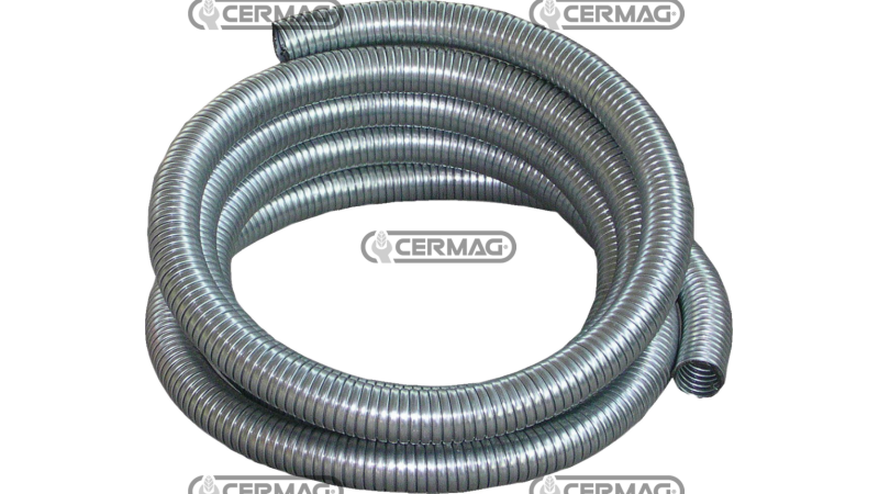 GIBLJIVA POCINKANA JEKLENA CEV ZA IZPUŠNE PLINE NOTRANJI FI 30 MM