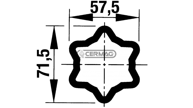 ZUNANJA CEV ZA W2600 - 3000mm
