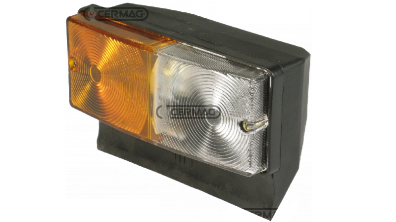 ŽAROMET SPREDNJI LEVI Z NAGNJENIM DNOM